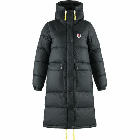 Fjällräven Women Expedition Parka Black PH127217 Philippines